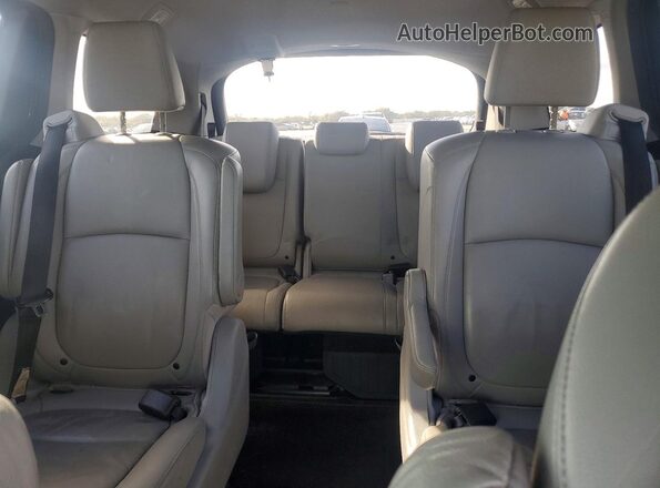 5FNRL6H73KB074388 2019 HONDA ODYSSEY Blue Widok tylnych siedzeń