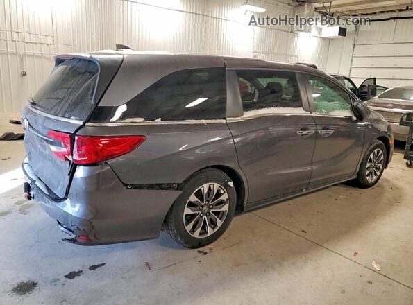 5FNRL6H73NB034073 2022 HONDA ODYSSEY Серебряный Задняя правая четверть