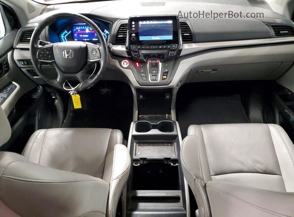 5FNRL6H73NB034073 2022 HONDA ODYSSEY Серебряный Вид панели приборов