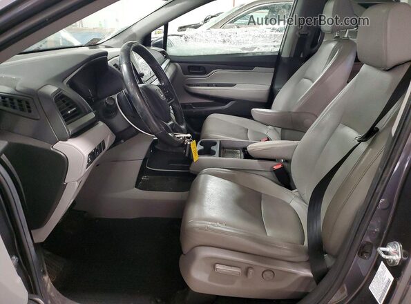 5FNRL6H73NB034073 2022 HONDA ODYSSEY Серебряный Вид салона спереди