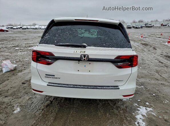 5FNRL6H74RB069002 2024 HONDA ODYSSEY White Widok z tyłu