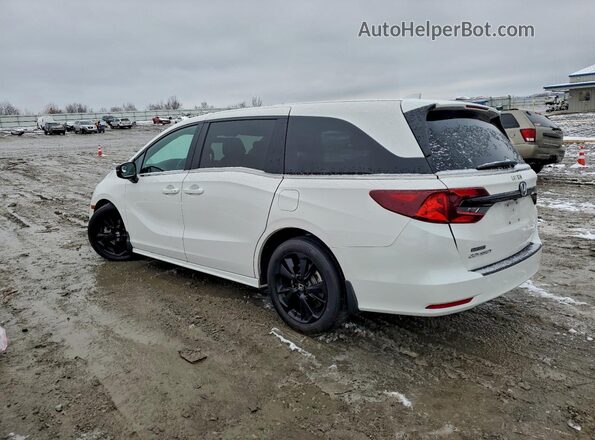 5FNRL6H74RB069002 2024 HONDA ODYSSEY White Tył lewy
