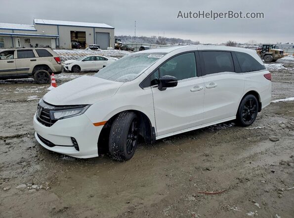 5FNRL6H74RB069002 2024 HONDA ODYSSEY White Przód lewy