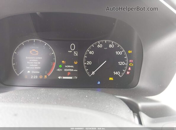 5FNRL6H75SB075509 2025 HONDA ODYSSEY Белый Вид задних сидений
