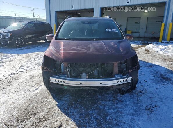 5FNRL6H77KB039224 2019 HONDA ODYSSEY Burgundy Widok z przodu
