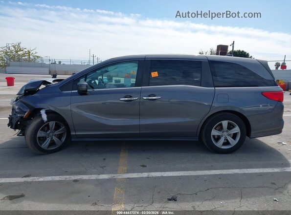 5FNRL6H77KB094207 2019 HONDA ODYSSEY Gray 