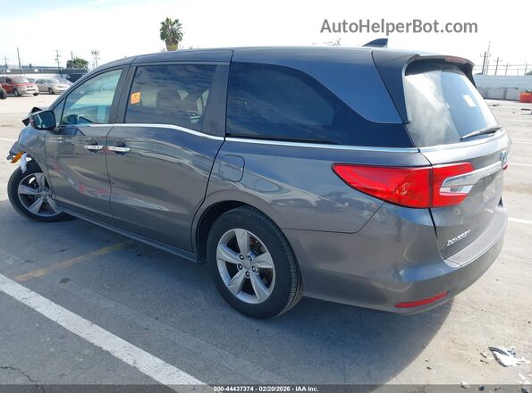 5FNRL6H77KB094207 2019 HONDA ODYSSEY Gray Trasero izquierdo