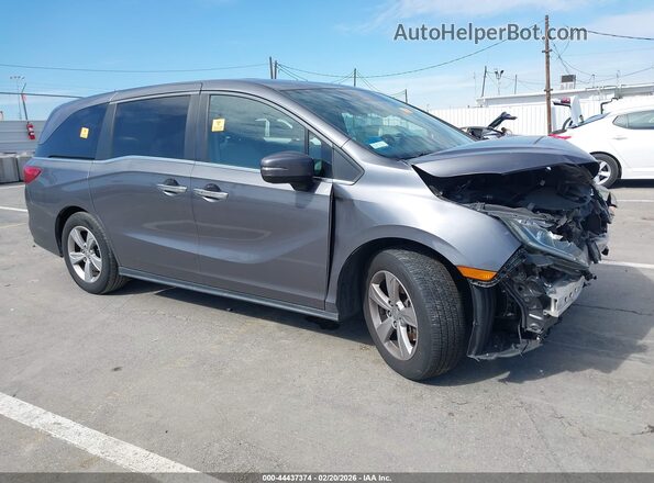 5FNRL6H77KB094207 2019 HONDA ODYSSEY Gray Delantero derecho