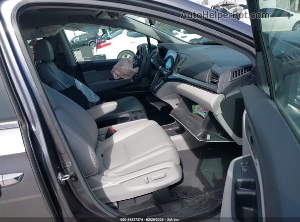 5FNRL6H77KB094207 2019 HONDA ODYSSEY Gray Vista interior delantera