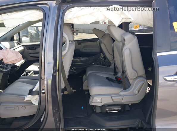 5FNRL6H77KB094207 2019 HONDA ODYSSEY Gray Vista de la etiqueta del VIN