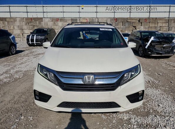 5FNRL6H77KB122037 2019 HONDA ODYSSEY White წინა ხედი