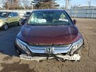 2019 Honda Odyssey Exl Burgundy vin: 5FNRL6H77KB138299