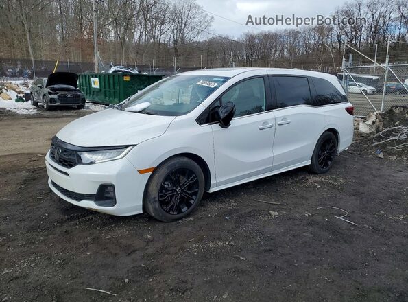 5FNRL6H78SB052080 2025 HONDA ODYSSEY White Przód lewy