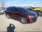 2019 Honda Odyssey Ex-l Burgundy vin: 5FNRL6H79KB005737