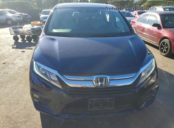 5FNRL6H79KB044361 2019 HONDA ODYSSEY Blue Вид спереду