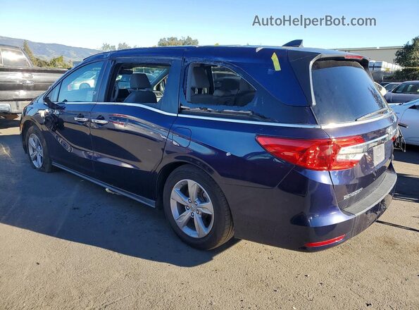5FNRL6H79KB044361 2019 HONDA ODYSSEY Blue Задня ліва чверть