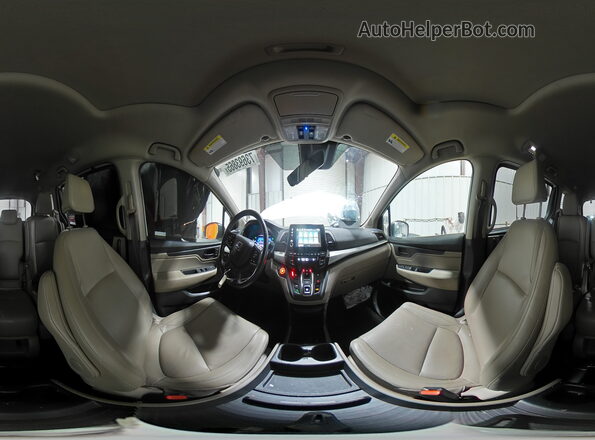 5FNRL6H79KB111072 2019 HONDA ODYSSEY White 