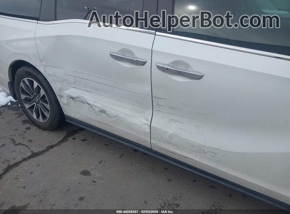 5FNRL6H79NB043652 2022 HONDA ODYSSEY Белый Вид спереди