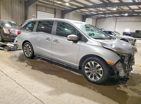 5FNRL6H79NB047698 2022 HONDA ODYSSEY Silver Передня права чверть