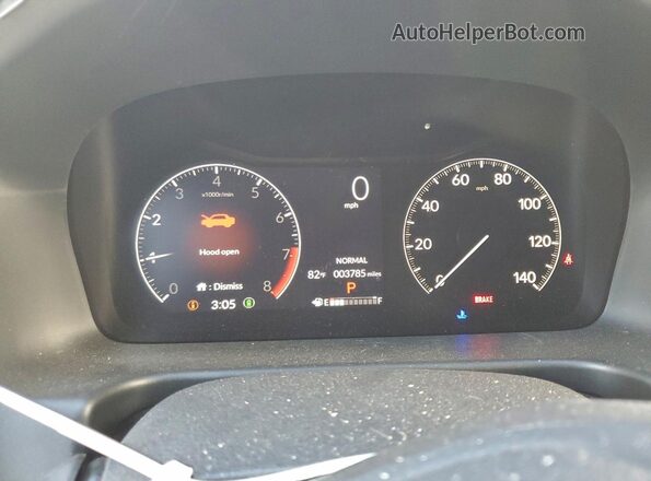 5FNRL6H79SB081894 2025 HONDA ODYSSEY Gray Vista del cuadro de instrumentos