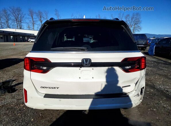 5FNRL6H81SB012660 2025 HONDA ODYSSEY White Widok z tyłu