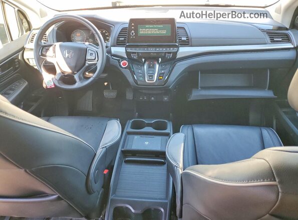 5FNRL6H81SB012660 2025 HONDA ODYSSEY White Widok deski rozdzielczej