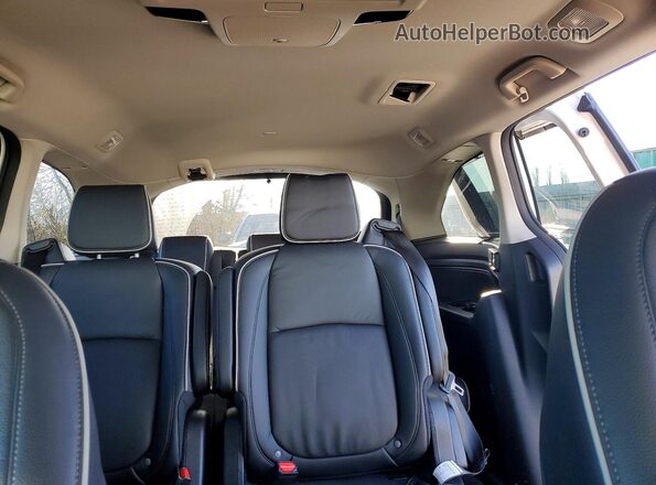 5FNRL6H81SB012660 2025 HONDA ODYSSEY White Widok tylnych siedzeń