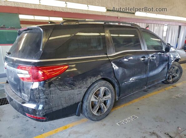 5FNRL6H82KB051449 2019 HONDA ODYSSEY Черный Задняя правая четверть