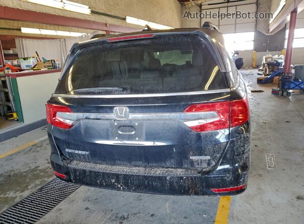 5FNRL6H82KB051449 2019 HONDA ODYSSEY Черный Вид сзади