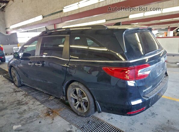 5FNRL6H82KB051449 2019 HONDA ODYSSEY Черный Задняя левая четверть