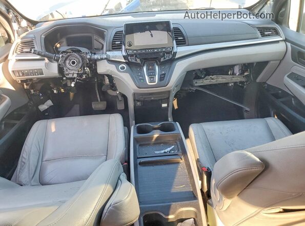 5FNRL6H82KB116607 2019 HONDA ODYSSEY Серый Вид панели приборов