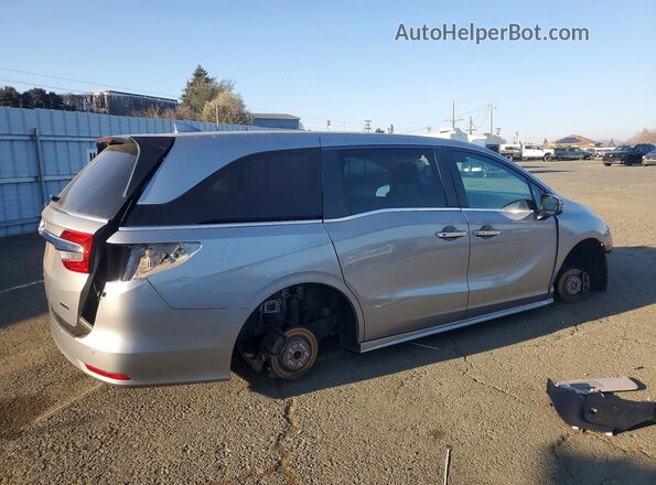 5FNRL6H82KB116607 2019 HONDA ODYSSEY Серый Задняя правая четверть