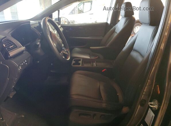 5FNRL6H82PB005725 2023 HONDA ODYSSEY Charcoal Вид салону спереду
