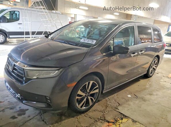 5FNRL6H82PB005725 2023 HONDA ODYSSEY Charcoal Передня ліва чверть