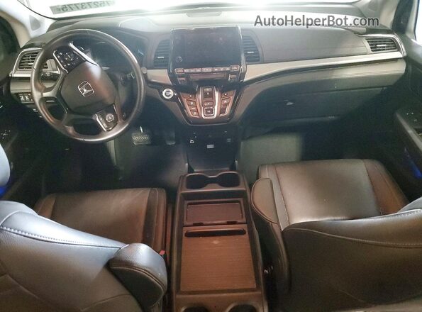 5FNRL6H82PB005725 2023 HONDA ODYSSEY Charcoal Вид панелі приладів