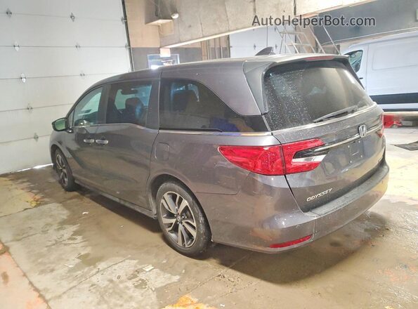 5FNRL6H82PB005725 2023 HONDA ODYSSEY Charcoal Задня ліва чверть