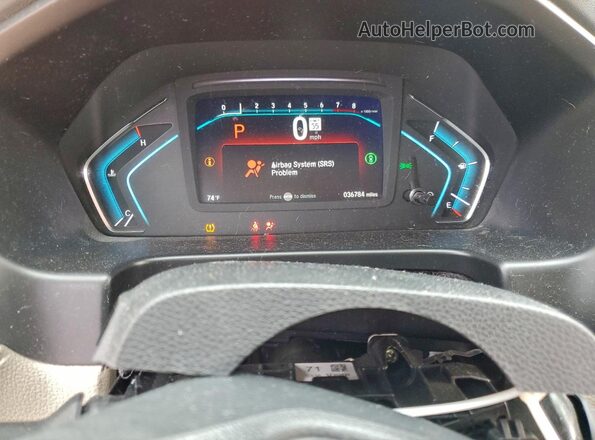 5FNRL6H83NB058253 2022 HONDA ODYSSEY Красный Вид щитка приборов