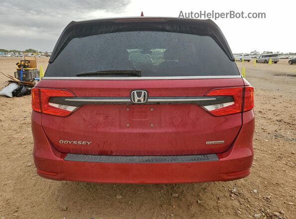 5FNRL6H83NB058253 2022 HONDA ODYSSEY Красный Вид сзади
