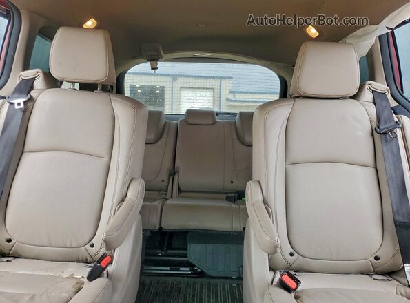 5FNRL6H83NB058253 2022 HONDA ODYSSEY Красный Вид задних сидений