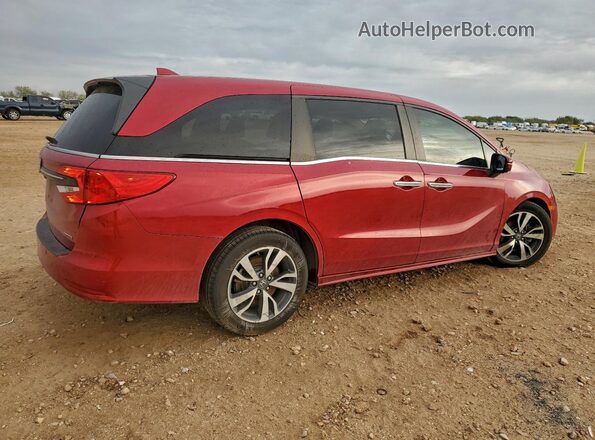 5FNRL6H83NB058253 2022 HONDA ODYSSEY Красный Задняя правая четверть