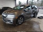 2018 Honda Odyssey Touring Gray vin: 5FNRL6H85JB010540