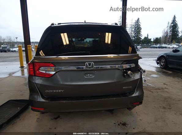 5FNRL6H85JB010540 2018 HONDA ODYSSEY Gray 