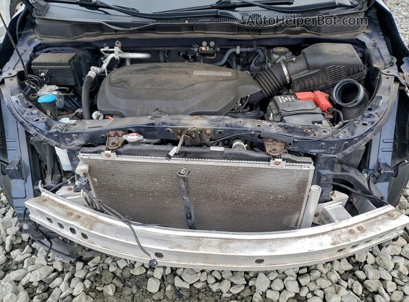 5FNRL6H85JB020985 2018 HONDA ODYSSEY Blue Вид підкапотного простору