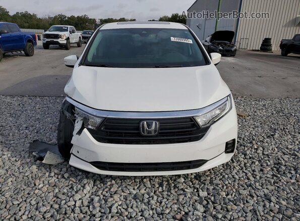 5FNRL6H89NB043403 2022 HONDA ODYSSEY Белый Вид спереди
