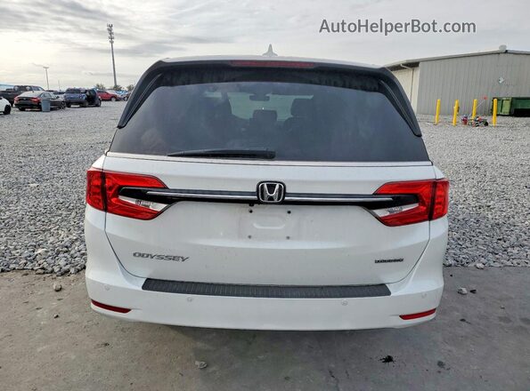 5FNRL6H89NB043403 2022 HONDA ODYSSEY Белый Вид сзади