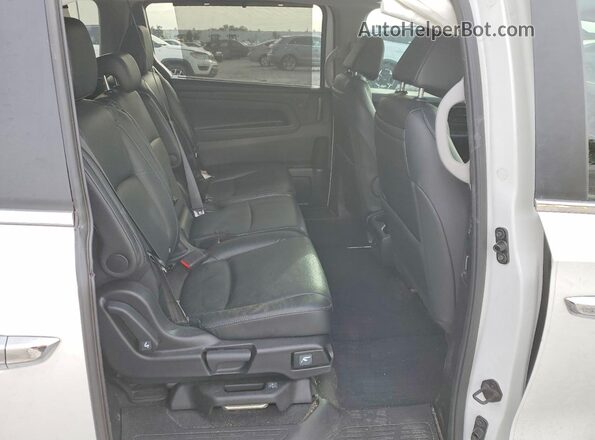 5FNRL6H89NB043403 2022 HONDA ODYSSEY Белый Вид задней части салона