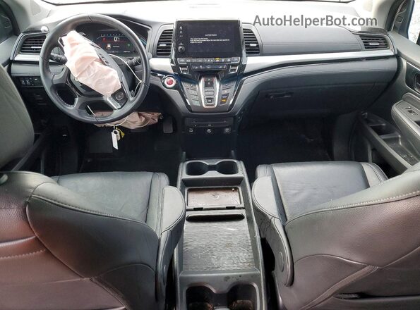 5FNRL6H89NB043403 2022 HONDA ODYSSEY Белый Вид панели приборов