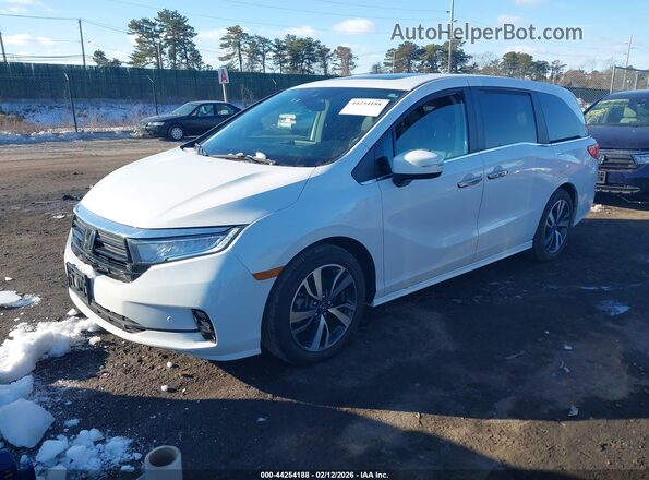 5FNRL6H8XRB064900 2024 HONDA ODYSSEY Белый Передняя левая четверть