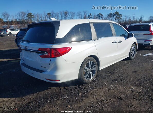 5FNRL6H8XRB064900 2024 HONDA ODYSSEY Белый Задняя правая четверть