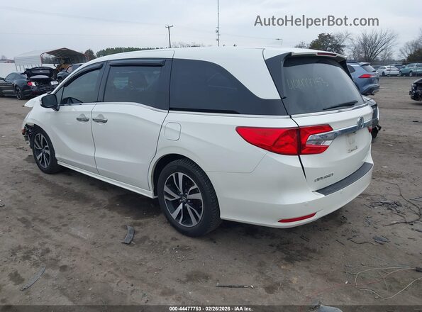 5FNRL6H91JB033399 2018 HONDA ODYSSEY White Trasero izquierdo
